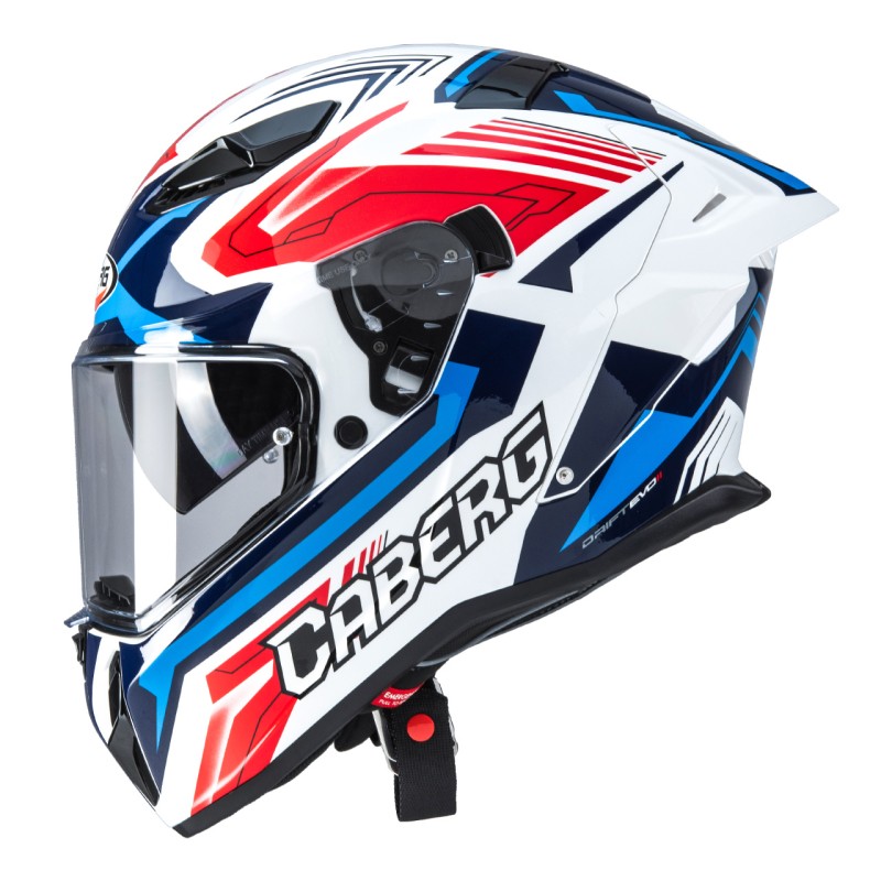 CABERG KASK INTEGRALNY Z BLENDĄ MODEL DRIFT EVO II JARAMA KOLOR BIAŁY/CZERWONY/NIEBIESKI ROZMIAR L (PINLOCK W ZESTAWIE) CABERG KASK INTEGRALNY Z BLENDĄ MODEL DRIFT EVO II JARAMA KOLOR BIAŁY/CZERWONY/NIEBIESKI ROZMIAR L (PINLOCK W ZESTAWIE)