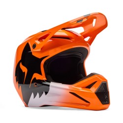 KASK FOX JUNIOR V1 SHIELD FLUO ORANGE YS