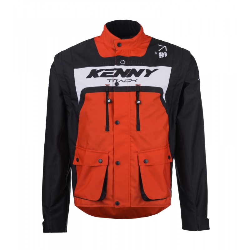 KENNY RACING KURTKA ADVENTURE/ENDURO MODEL TRACK ORANGE KOLOR CZARNY/POMARAŃCZOWY/BIAŁY ROZMIAR L KENNY RACING KURTKA ADVENTURE/ENDURO MODEL TRACK ORANGE KOLOR CZARNY/POMARAŃCZOWY/BIAŁY ROZMIAR L