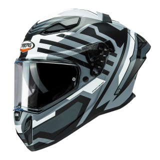 CABERG KASK INTEGRALNY Z BLENDĄ MODEL DRIFT EVO II HORIZON KOLOR SZARY/CZARNY/BIAŁY MAT ROZMIAR XL (PINLOCK W ZESTAWIE)