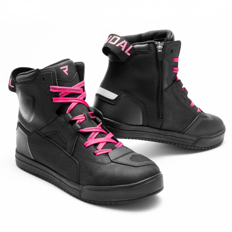 BUTY MOTOCYKLOWE DAMSKIE REBELHORN VANDAL 2 BLACK PINK W38