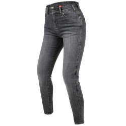 JEANSY MOTOCYKLOWE DAMSKIE REBELHORN CLASSIC 3 SLIM FIT WASHED GREY 32/30