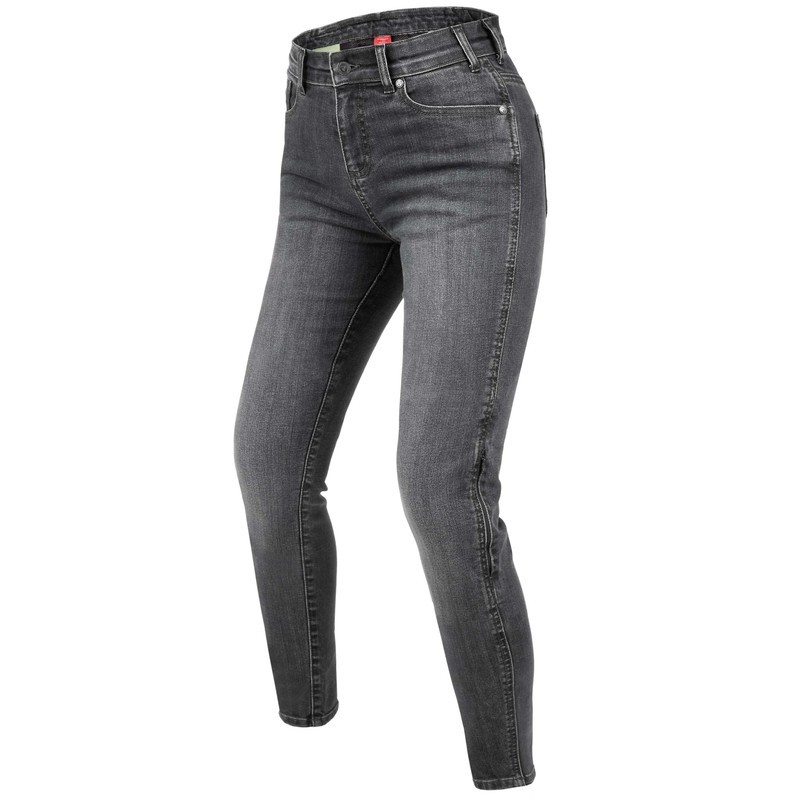 JEANSY MOTOCYKLOWE DAMSKIE REBELHORN CLASSIC 3 SLIM FIT WASHED GREY 44/30