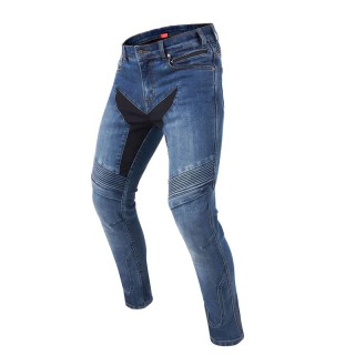 JEANSY MOTOCYKLOWE REBELHORN EAGLE 3 SLIM FIT WASHED BLUE 42/32