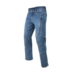 JEANSY MOTOCYKLOWE REBELHORN HAWK 3 REGULAR FIT WASHED BLUE 28/32
