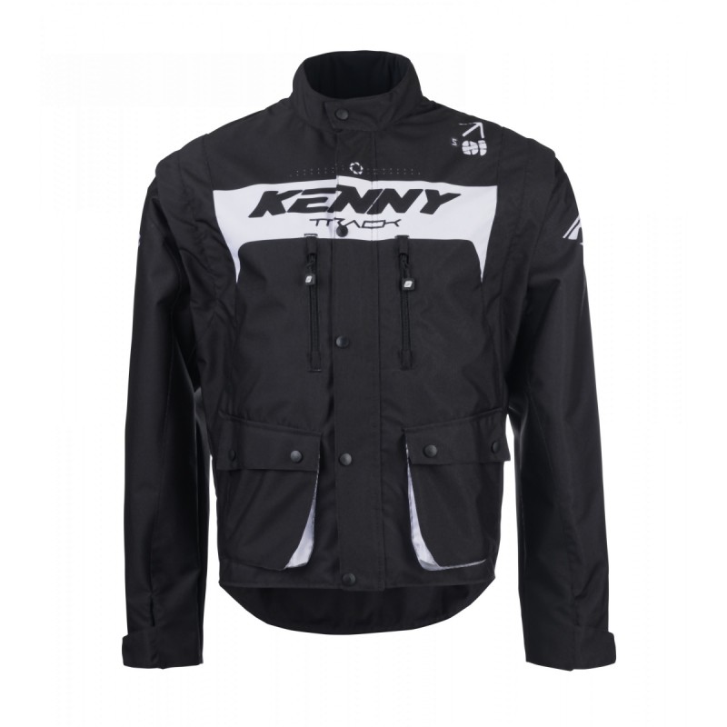 KENNY RACING KURTKA ADVENTURE/ENDURO MODEL TRACK BLACK KOLOR CZARNY/BIAŁY ROZMIAR M KENNY RACING KURTKA ADVENTURE/ENDURO MODEL TRACK BLACK KOLOR CZARNY/BIAŁY ROZMIAR M