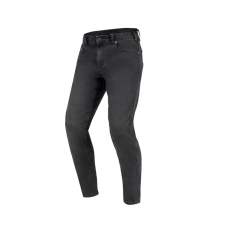 JEANSY MOTOCYKLOWE REBELHORN NOMAD TAPERED FIT WASHED BLACK 42/32