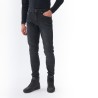 JEANSY MOTOCYKLOWE REBELHORN NOMAD TAPERED FIT WASHED BLACK 42/32