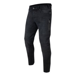 JEANSY MOTOCYKLOWE REBELHORN RAGE 2 TAPERED FIT WASHED BLACK 28/34