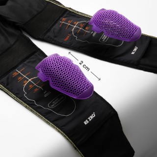 JEANSY MOTOCYKLOWE REBELHORN REVOLT BLACK MONOLAYER 40/32