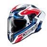CABERG KASK INTEGRALNY Z BLENDĄ MODEL DRIFT EVO II JARAMA KOLOR BIAŁY/CZERWONY/NIEBIESKI ROZMIAR S (PINLOCK W ZESTAWIE)