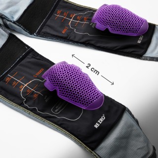 JEANSY MOTOCYKLOWE REBELHORN REVOLT WASHED BLUE MONOLAYER 38/32