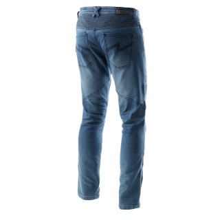 JEANSY MOTOCYKLOWE REBELHORN REVOLT WASHED BLUE MONOLAYER 38/34