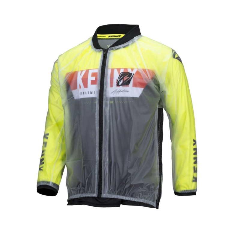 KENNY RACING KURTKA PRZECIWDESZCZOWA KID / JUNIOR / DZIECIĘCA KOLOR TRANSPARENTNY/CZARNY ROZMIAR 6/8 KENNY RACING KURTKA PRZECIWDESZCZOWA KID / JUNIOR / DZIECIĘCA KOLOR TRANSPARENTNY/CZARNY ROZMIAR 6/8