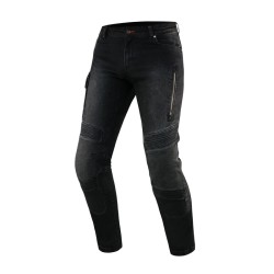 JEANSY MOTOCYKLOWE REBELHORN VANDAL DENIM BLACK 42/32