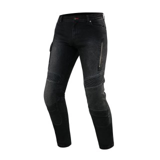 JEANSY MOTOCYKLOWE REBELHORN VANDAL DENIM BLACK 30/34
