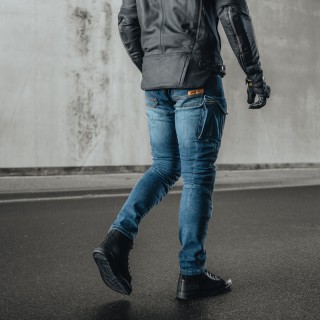 JEANSY MOTOCYKLOWE REBELHORN VANDAL DENIM BLUE 32/32
