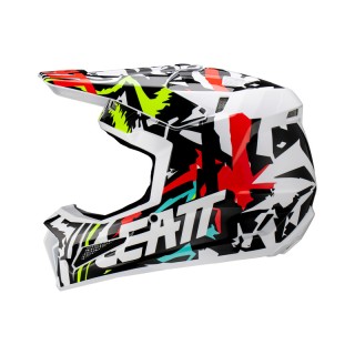 KASK MOTOCYKLOWY JUNIOR LEATT MOTO 3.5 ZEBRA L
