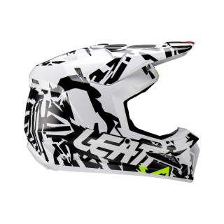 KASK MOTOCYKLOWY JUNIOR LEATT MOTO 3.5 ZEBRA L