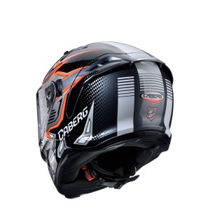 CABERG KASK INTEGRALNY AVALON X GURKHA KOLOR CZARNY/SZARY/POMARAŃCZOWY FLUO ROZMIAR M