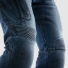 JEANSY MOTOCYKLOWE REBELHORN VANDAL WASHED BLUE MONOLAYER 32/32