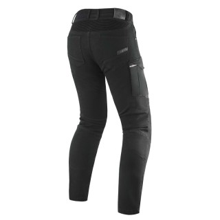 JEANSY MOTOCYKLOWE REBELHORN VANDAL TWILL BLACK 28/34
