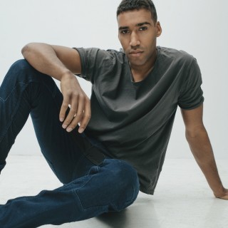 JEANSY MOTOCYKLOWE REBELHORN VANDAL TWILL BLACK 34/34