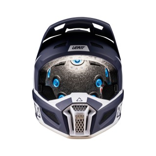 KASK MOTOCYKLOWY Z GOGLAMI LEATT KIT MOTO 3.5 BLUE M