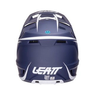 KASK MOTOCYKLOWY Z GOGLAMI LEATT KIT MOTO 3.5 BLUE M
