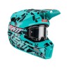 KASK MOTOCYKLOWY Z GOGLAMI LEATT KIT MOTO 3.5 FUEL L