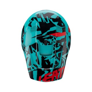 KASK MOTOCYKLOWY Z GOGLAMI LEATT KIT MOTO 3.5 FUEL L