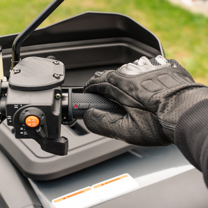 Manetki Lock-on z podgrzewaczem kciuka i podgrzewanie siedzenia