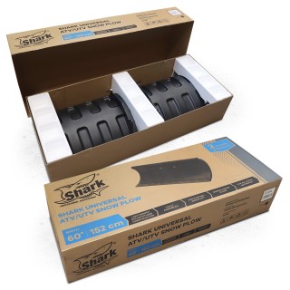 Pług Shark 152CM Czarny