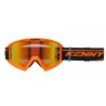 KENNY RACING GOGLE MODEL TRACK+ ORANGE - RED LENS - KOLOR POMARAŃCZOWY/CZARNY SZYBKA CZERWONE LUSTRO
