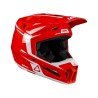 KASK MOTOCYKLOWY Z GOGLAMI LEATT KIT MOTO 3.5 RED L