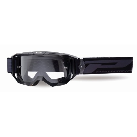 PROGRIP 2024/11 GOGLE PG3300-322 TR VISION KOLOR CZARNY MAT (SZYBA PG3310 PRZEZROCZYSTA ANTISCRATCH, NO FOG, ANTI UV)