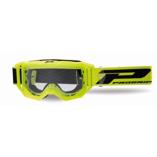 PROGRIP 2024/11 GOGLE PG3300-310 TR VISION KOLOR ŻÓŁTY FLUO MAT (SZYBA PG3310 PRZEZROCZYSTA ANTISCRATCH, NO FOG, ANTI UV)