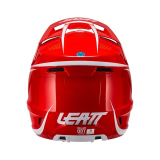 KASK MOTOCYKLOWY Z GOGLAMI LEATT KIT MOTO 3.5 RED L