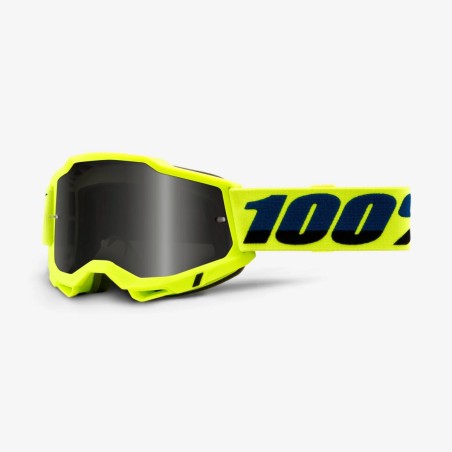 100 PROCENT WYPRZEDAŻ GOGLE ACCURI 2 SAND YELLOW - SMOKE LENS - KOLOR ŻÓŁTY SZYBKA PRZYCIEMNIANA STARY KOD: 50222-102-04