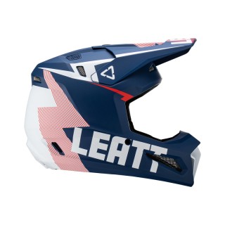 KASK MOTOCYKLOWY Z GOGLAMI LEATT KIT MOTO 3.5 ROYAL L