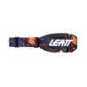 LEATT GOGLE ROWEROWE VELOCITY 5.0 MTB GOGGLE IRIZ JUNGLE 26% KOLOR POMARAŃCZOWY/CZARNY/NIEBIESKI SZYBKA MULTICOLOR LUSTRO