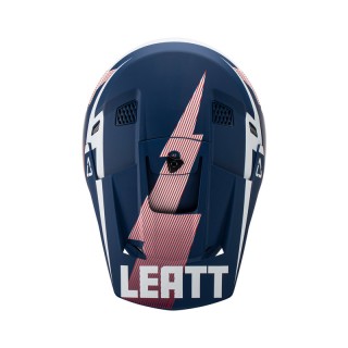 KASK MOTOCYKLOWY Z GOGLAMI LEATT KIT MOTO 3.5 ROYAL L