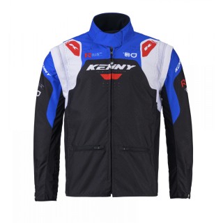 KENNY RACING KURTKA ADVENTURE/ENDURO MODEL ADVENTURE BLUE KOLOR CZARNY/NIEBIESKI/CZERWONY/BIAŁY ROZMIAR L