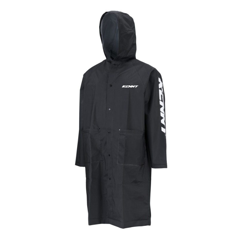 KENNY RACING PŁASZCZ PRZECIWDESZCZOWY RAIN COAT KOLOR CZARNY ROZMIAR XL/XXL