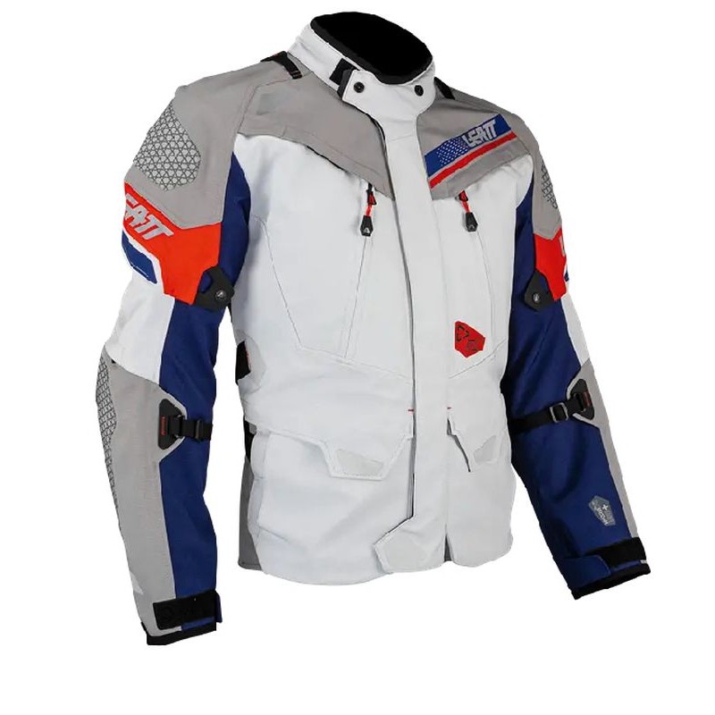 LEATT KURTKA ADV (ADVENTURE) DRITOUR 7.5 ROYAL KOLOR BIAŁY/SZARY/GRANATOWY/POMARAŃCZOWY ROZMIAR 3XL