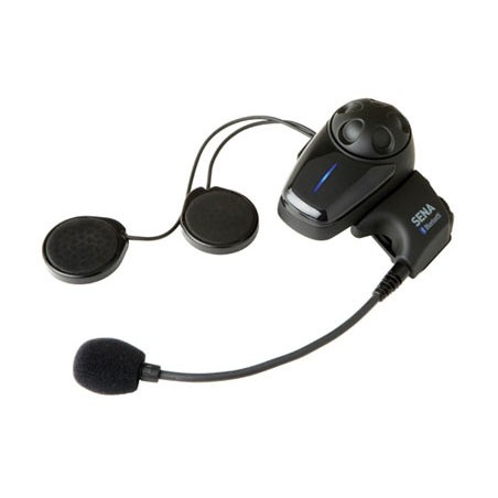 SENA INTERKOM MOTOCYKLOWY SMH10 BLUETOOTH 3.0 DO 900M Z MIKROFONEM NA PAŁĄKU ( 1 ZESTAW ) (EL)