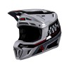 KASK MOTOCYKLOWY Z GOGLAMI LEATT KIT MOTO 8.5 GREY M