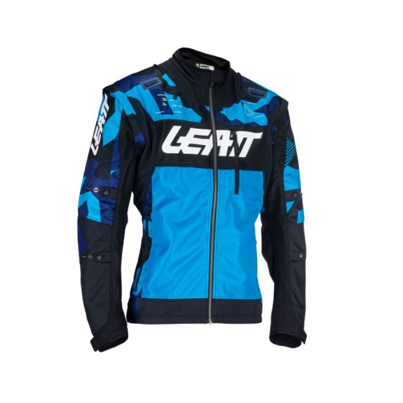 LEATT KURTKA MOTO 4.5 X-FLOW JACKET BLUE KOLOR GRANATOWY/NIEBIESKI ROZMIAR M LEATT KURTKA MOTO 4.5 X-FLOW JACKET BLUE KOLOR GRANATOWY/NIEBIESKI ROZMIAR M