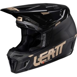 KASK MOTOCYKLOWY Z GOGLAMI LEATT KIT MOTO 9.5 CARBON XL