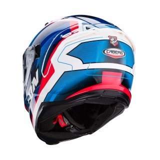 CABERG KASK INTEGRALNY AVALON X OPTIC KOLOR BIAŁY/NIEBIESKI/CZERWONY ROZMIAR M